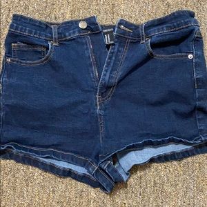 High waisted shorts